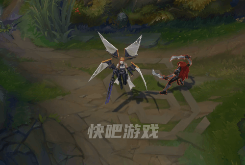 LOL天使灵能特工皮肤特效展示 科幻风6翼大天使