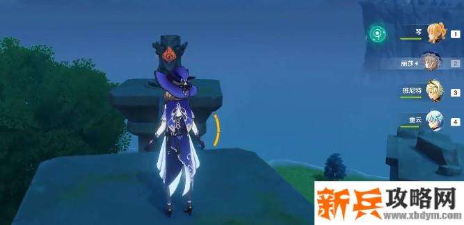 原神千风神殿元素柱子在哪里