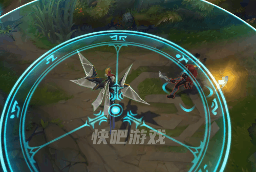 LOL天使灵能特工皮肤特效展示 科幻风6翼大天使