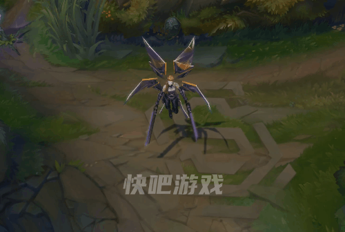 LOL天使灵能特工皮肤特效展示 科幻风6翼大天使