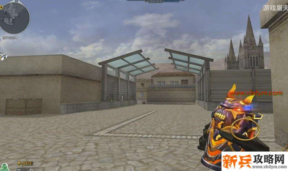 CF闪光弹堕天神外观预览 全屏闪耀